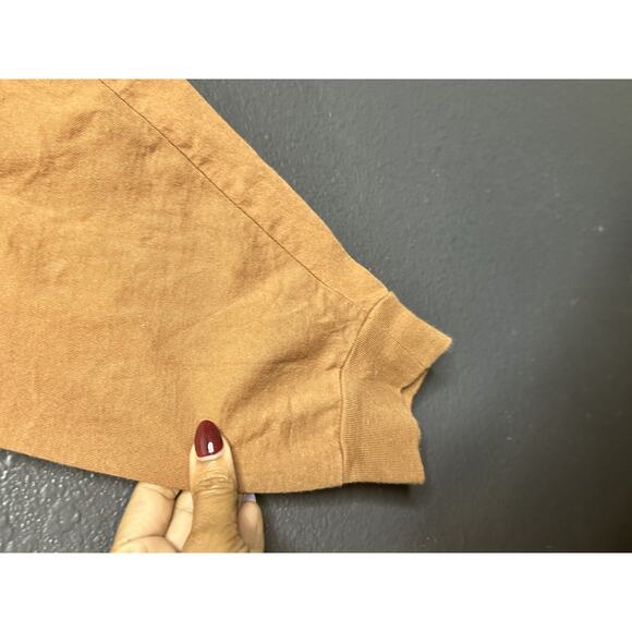 Brixton Orange Standard Fit Long Sleeve Shirt Men's Size XXL - Picture 7 of 7